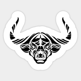 Buffalo Head Sticker